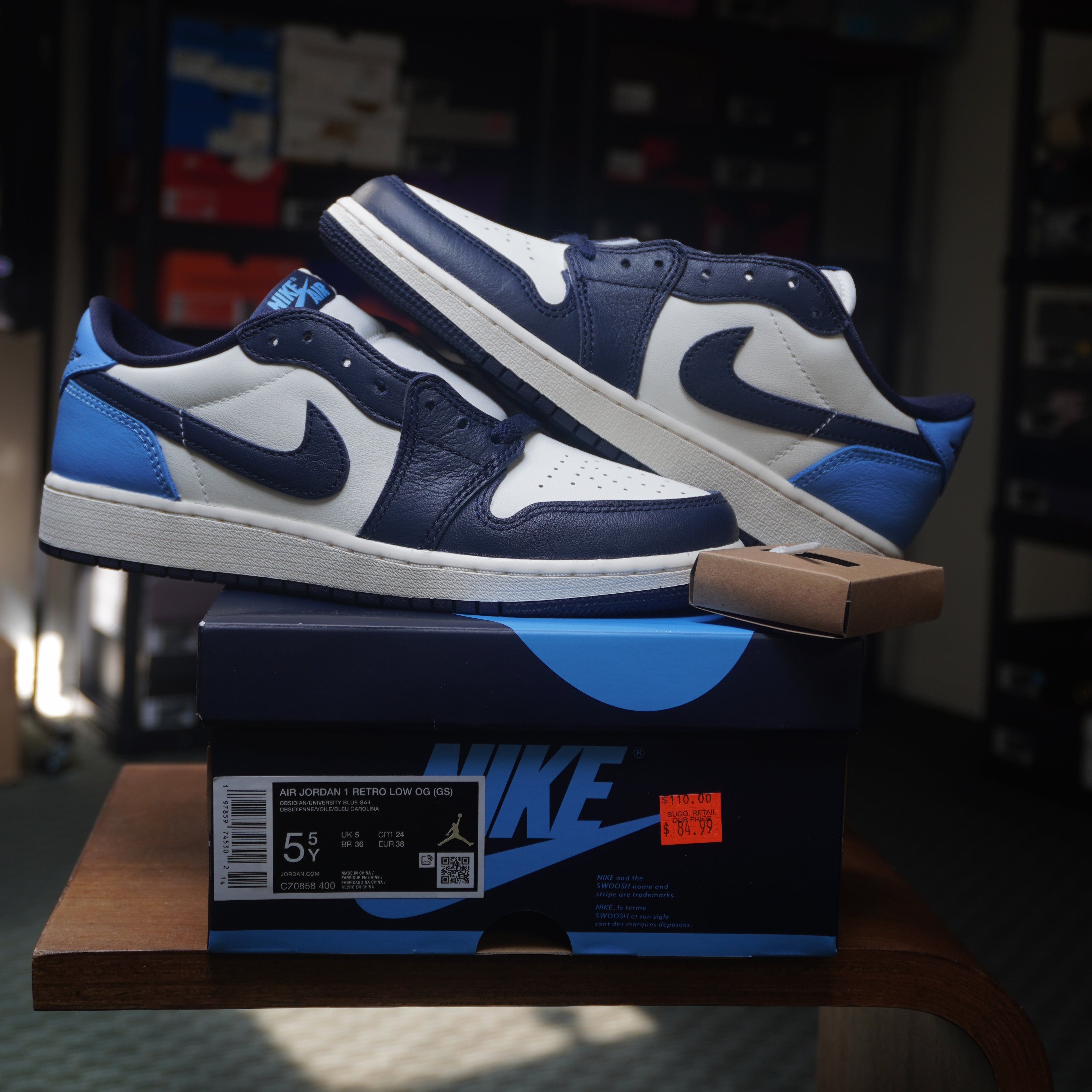 Jordan 1 Low OG Obsidian UNC (GS)