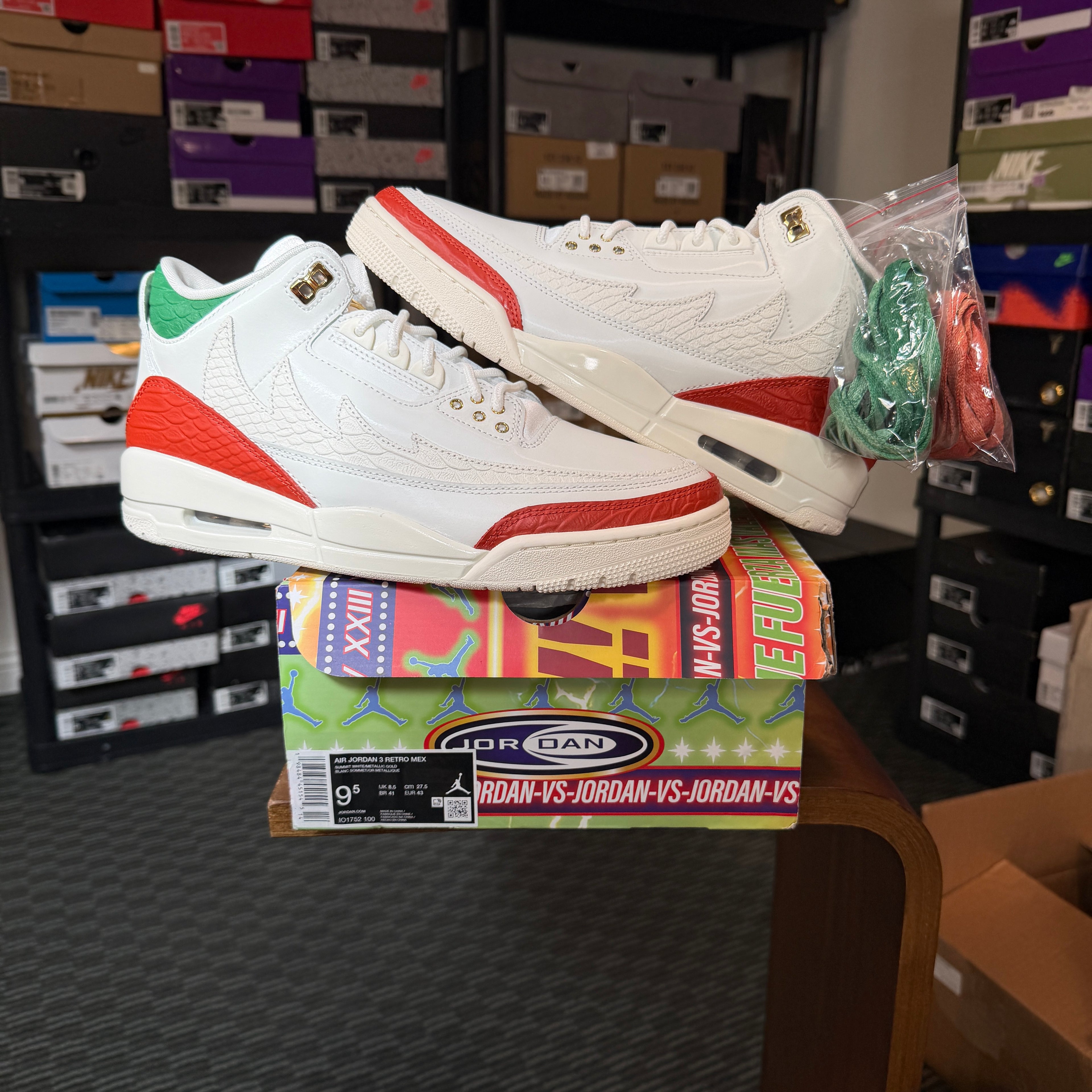 Jordan 3 Retro El Vuelo Summit White