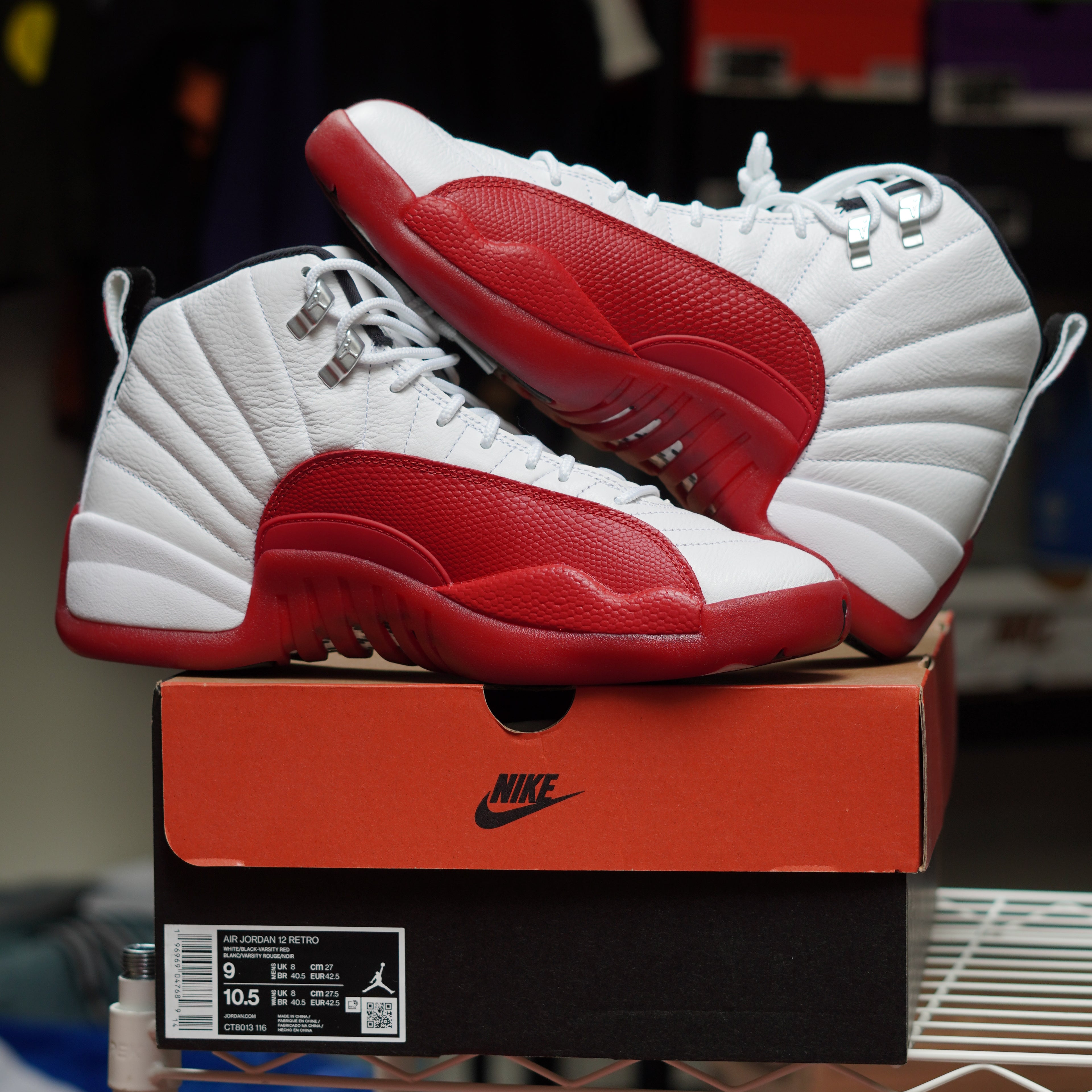 Jordan 12 Retro Cherry (2023)