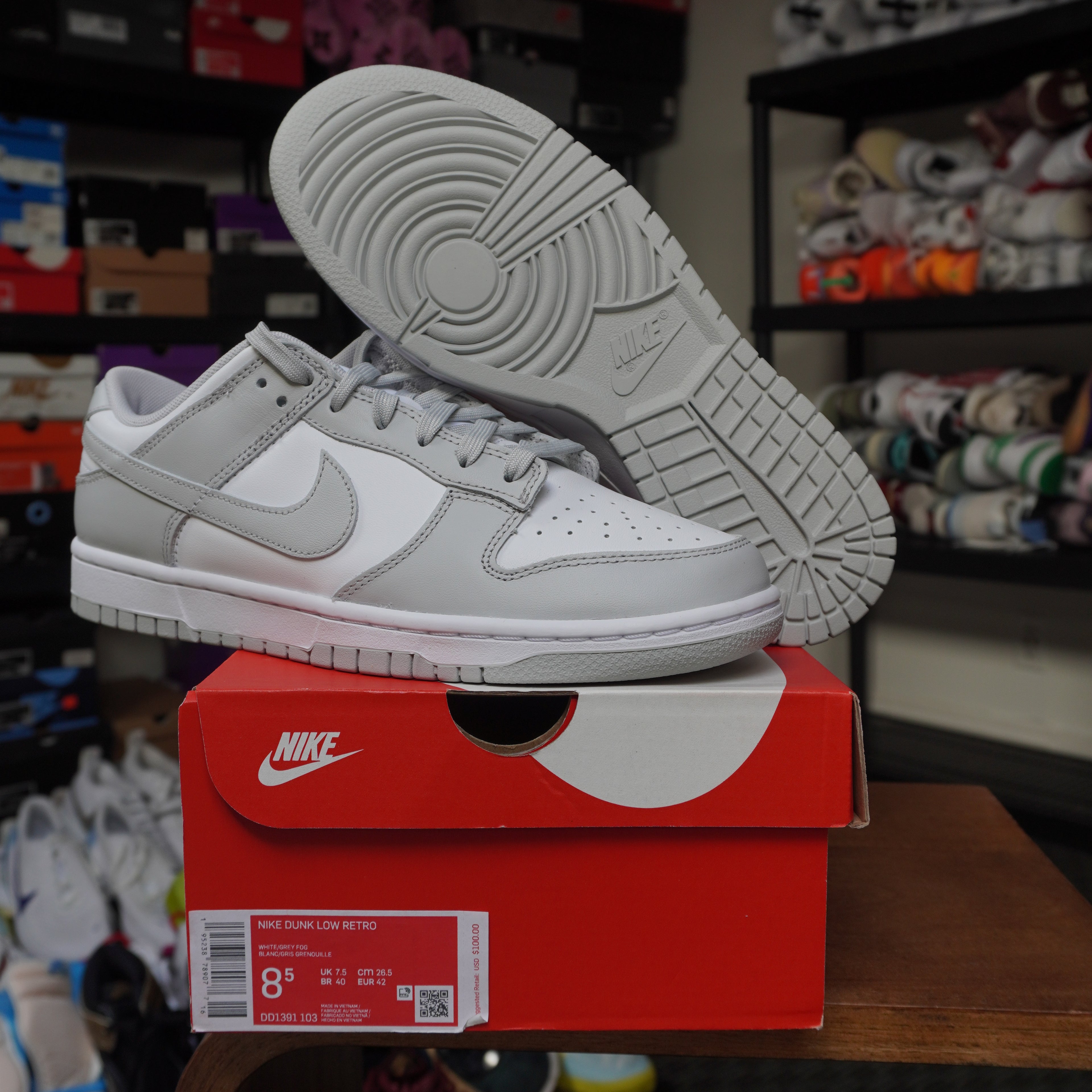Nike Dunk Low Grey Fog