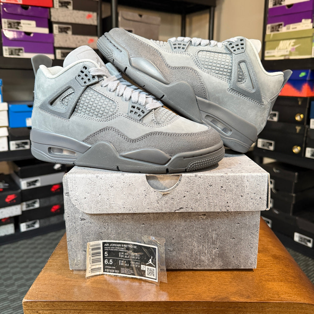 Jordan 4 Retro SE Paris Olympics Wet Cement