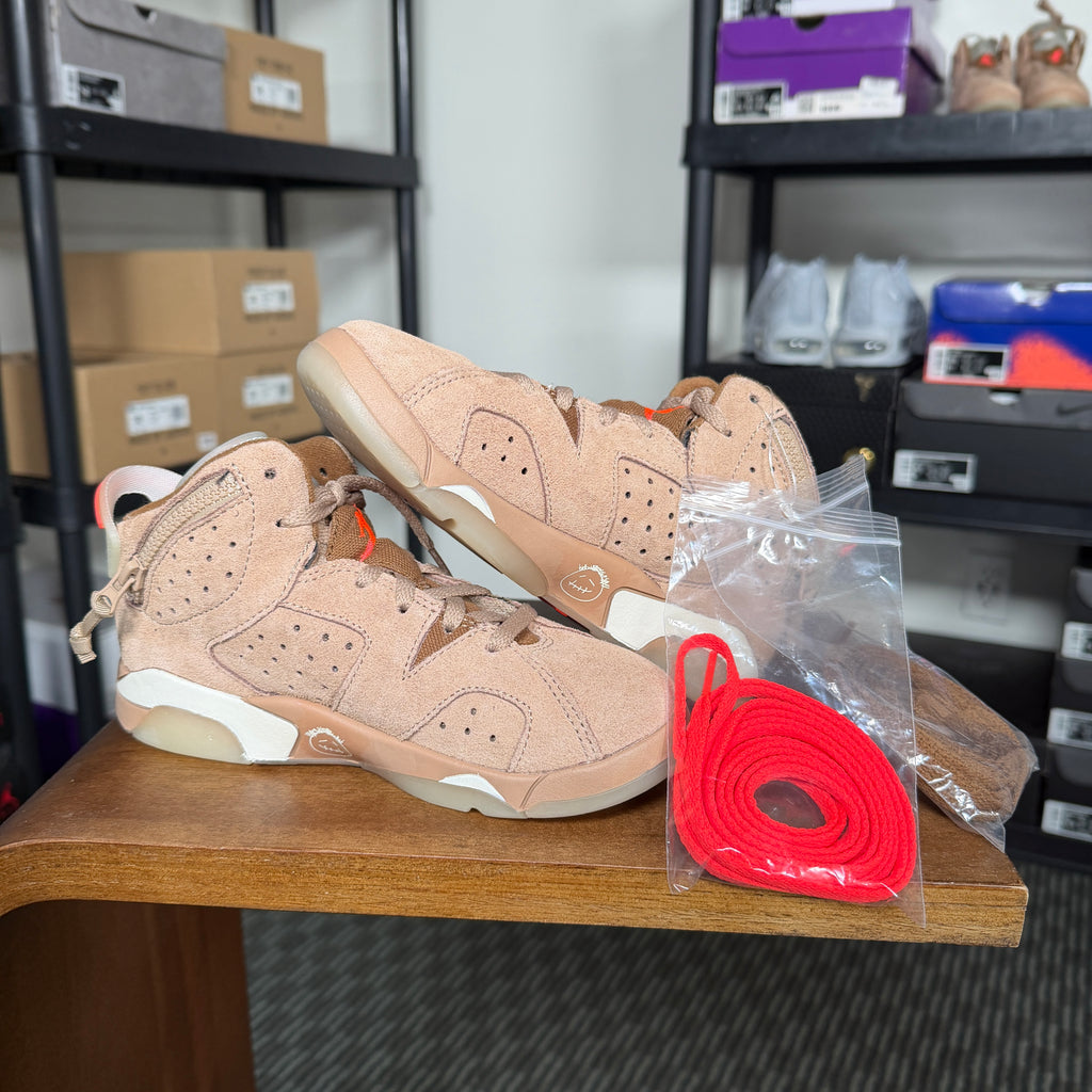Air Jordan 6 Retro Travis Scott British Khaki (PS)