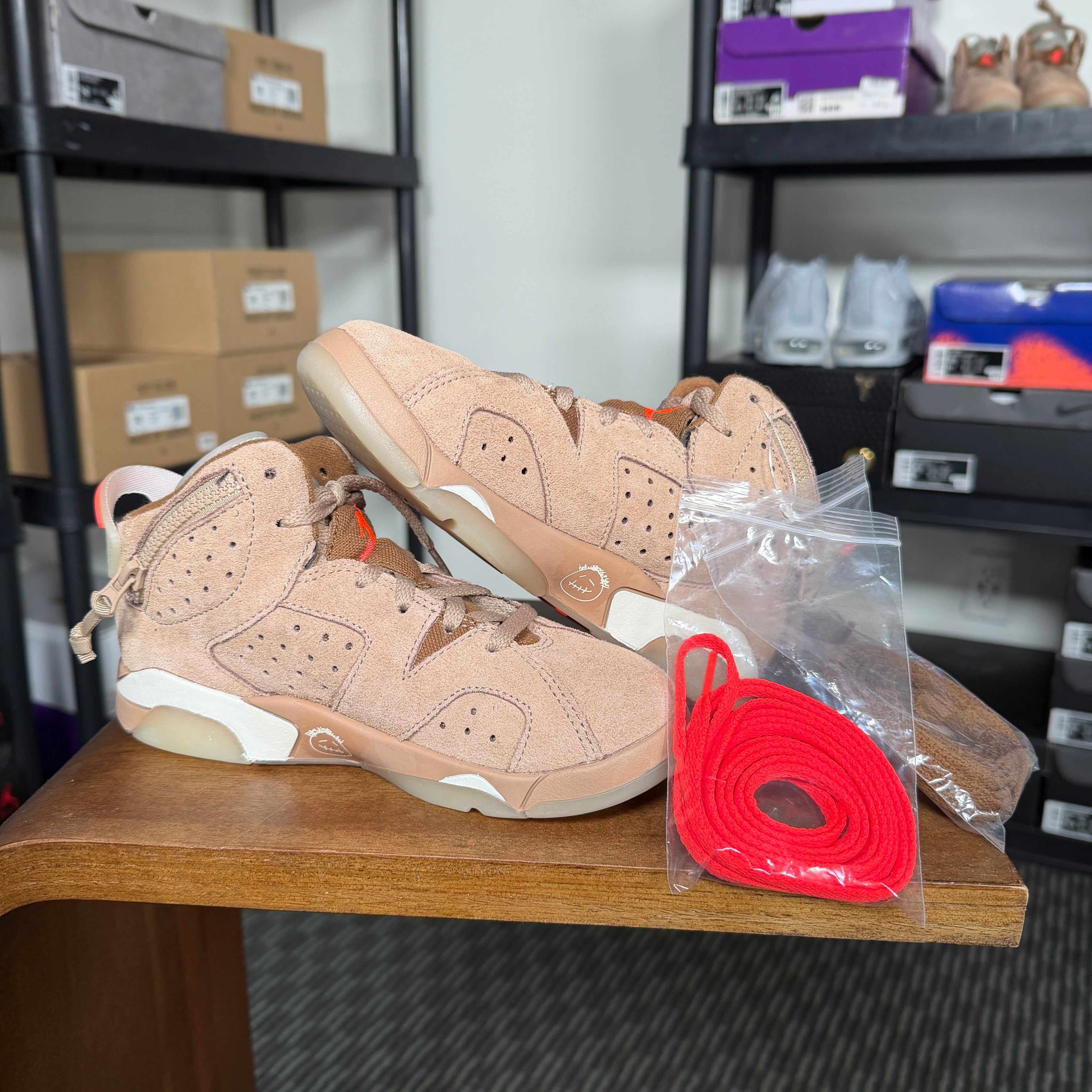 Air Jordan 6 Retro Travis Scott British Khaki (PS)