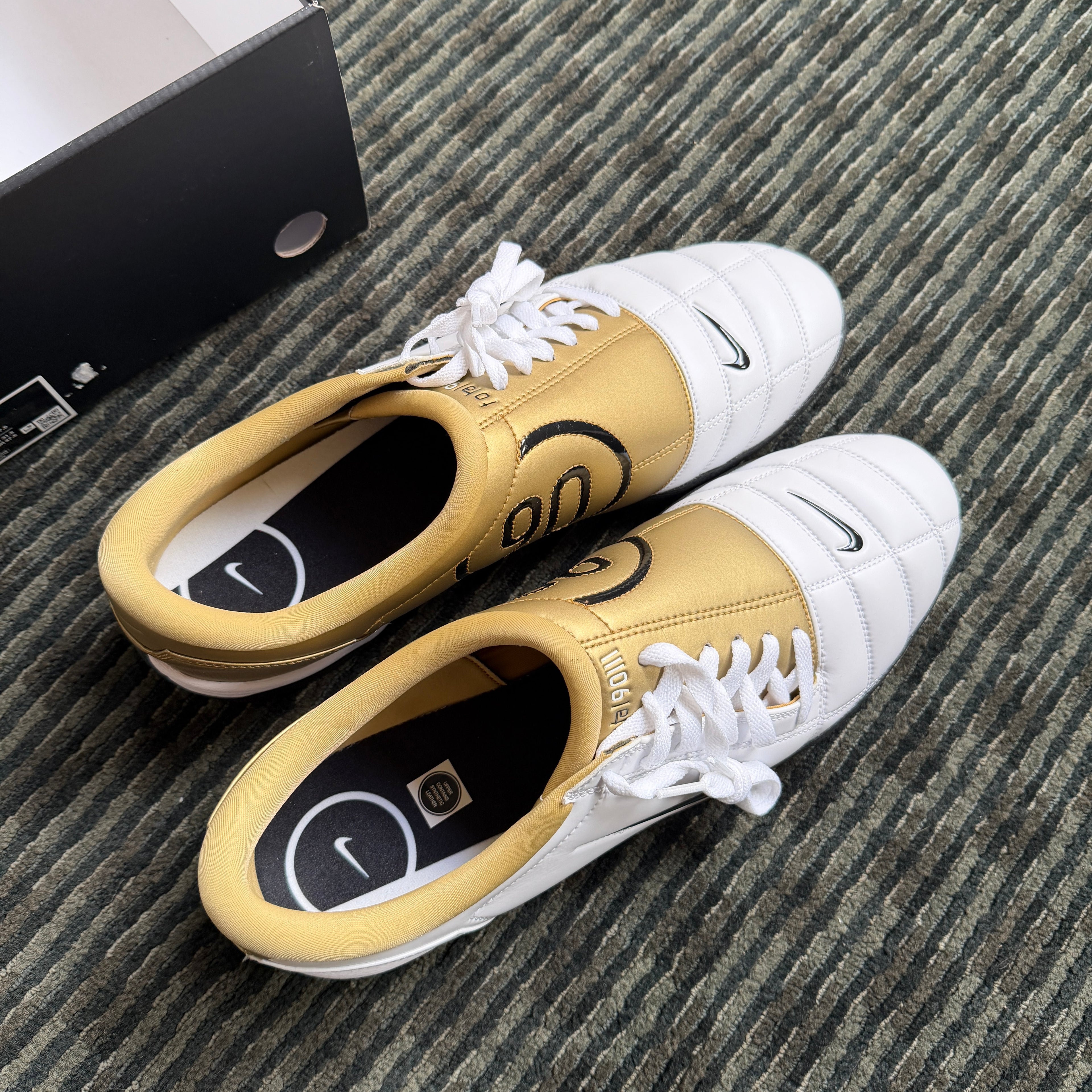 Nike Total 90 3 SP White Metallic Gold
