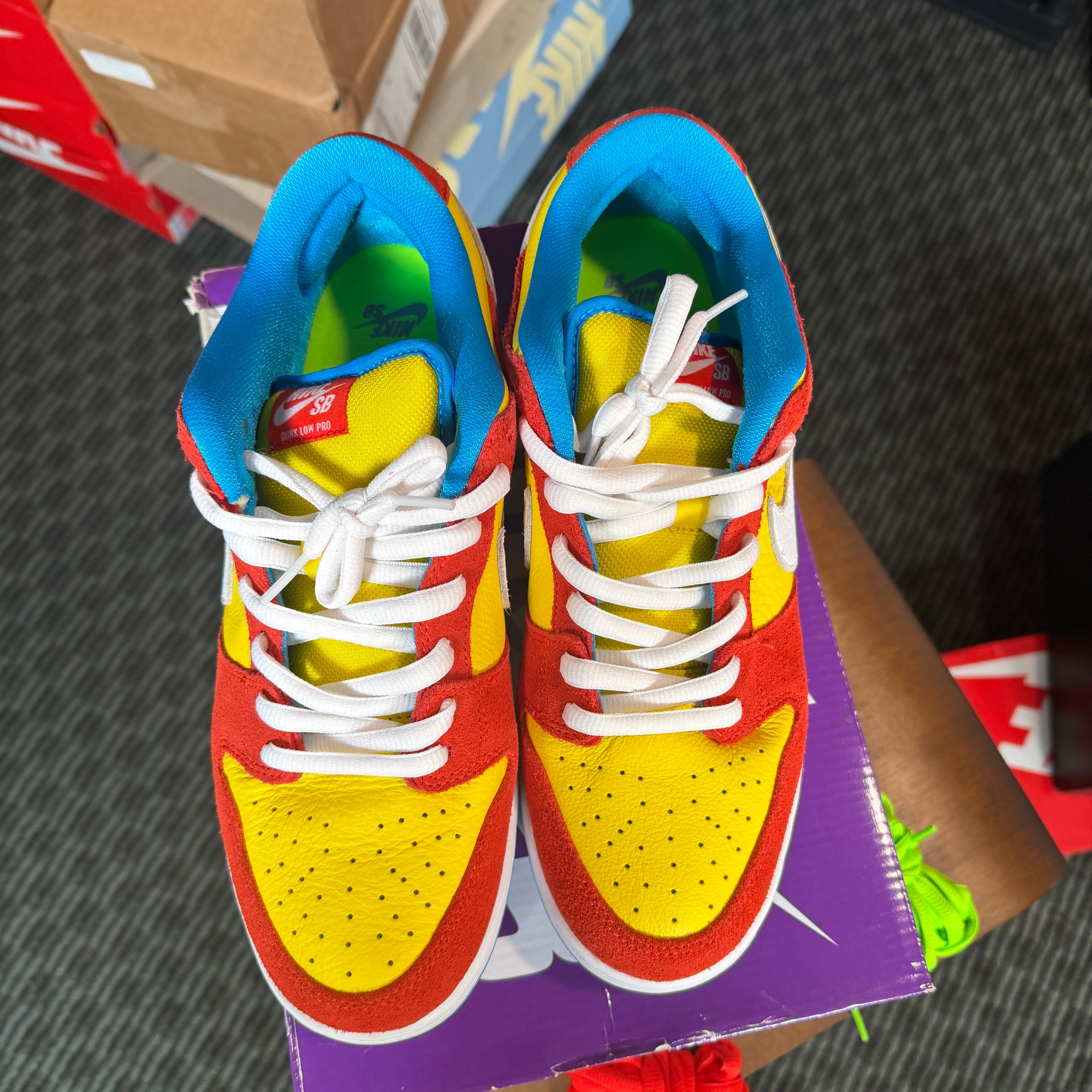VNDS Nike SB Dunk Low Pro Bart Simpson