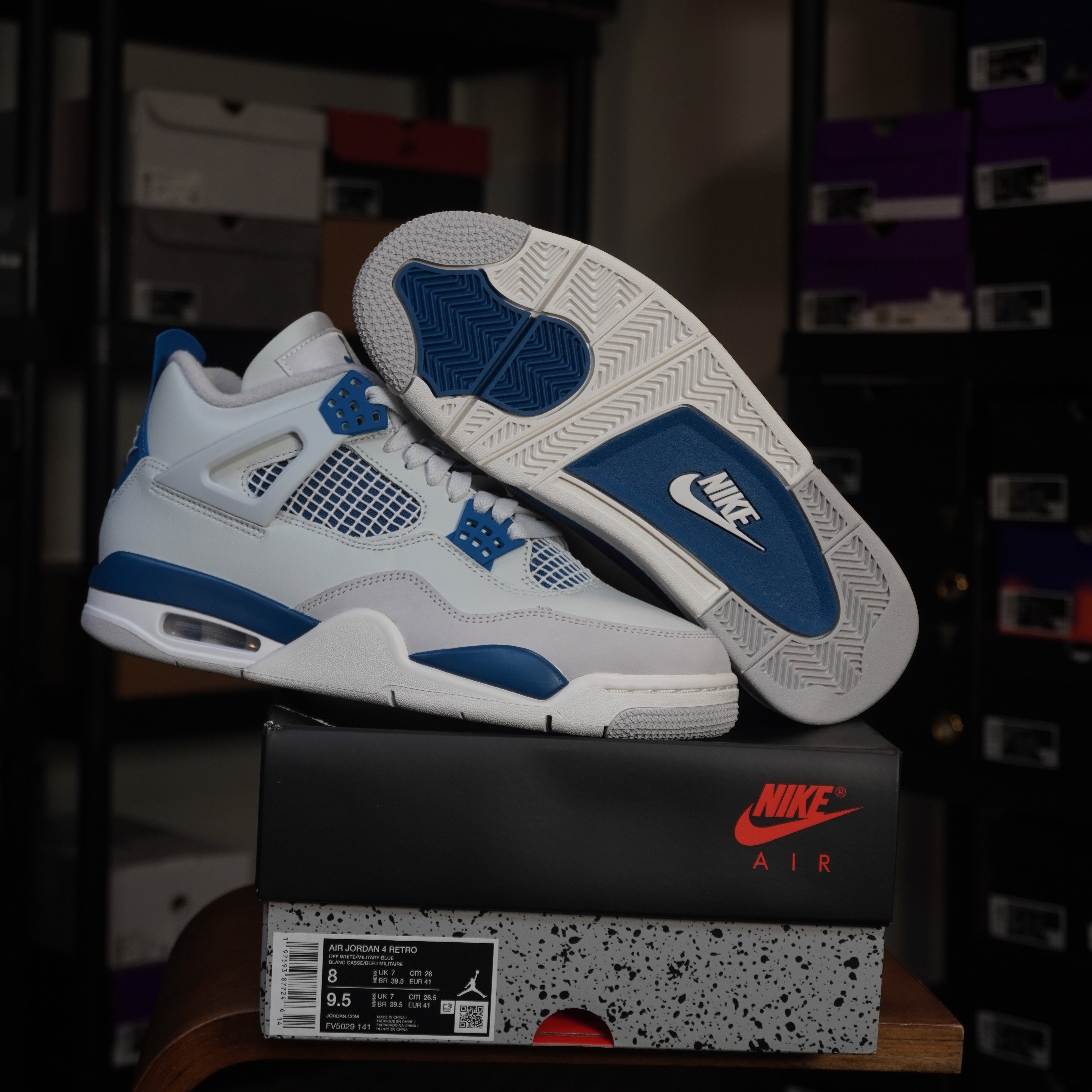 Jordan 4 Retro Military Blue (2024)