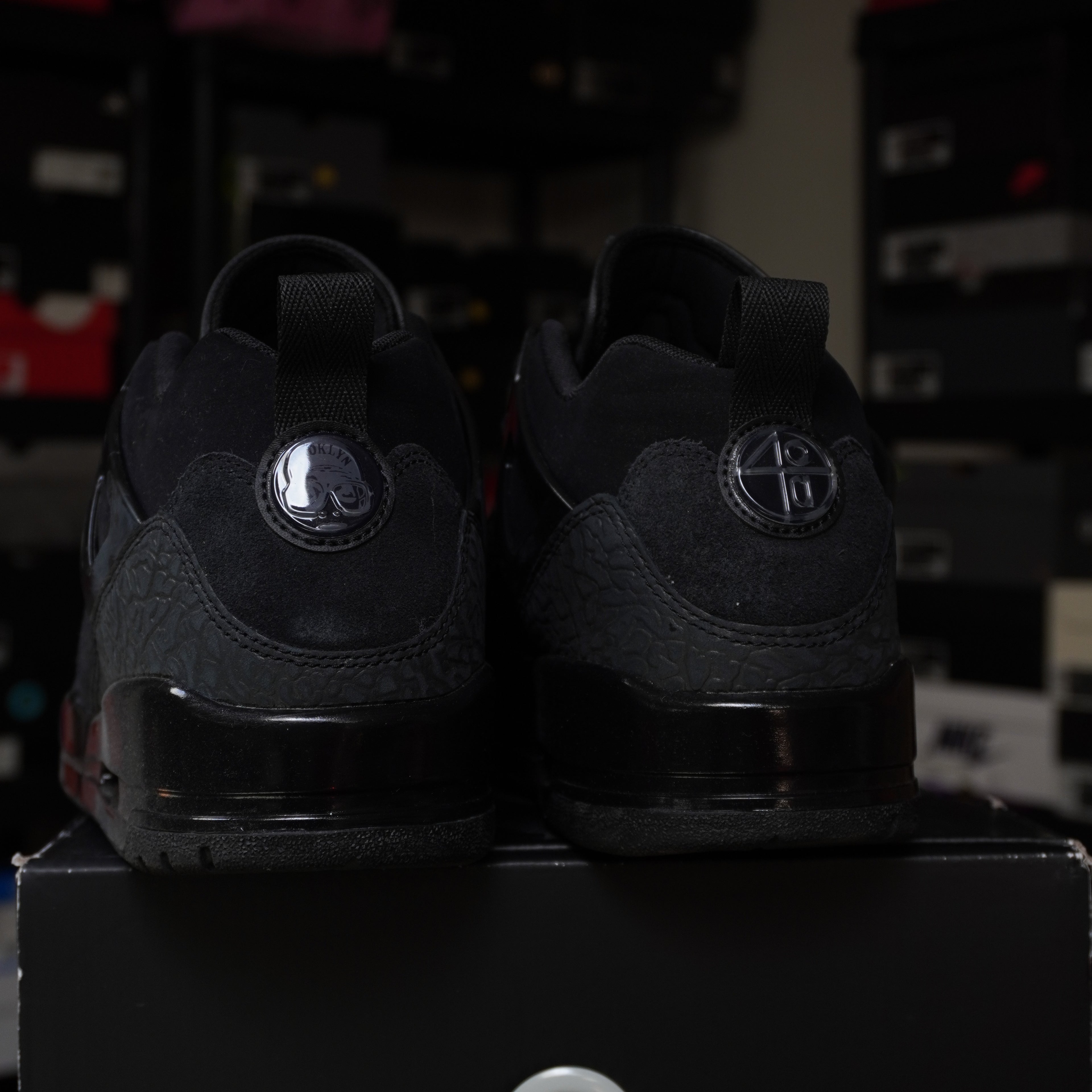 Jordan Spizike Low Black Cat