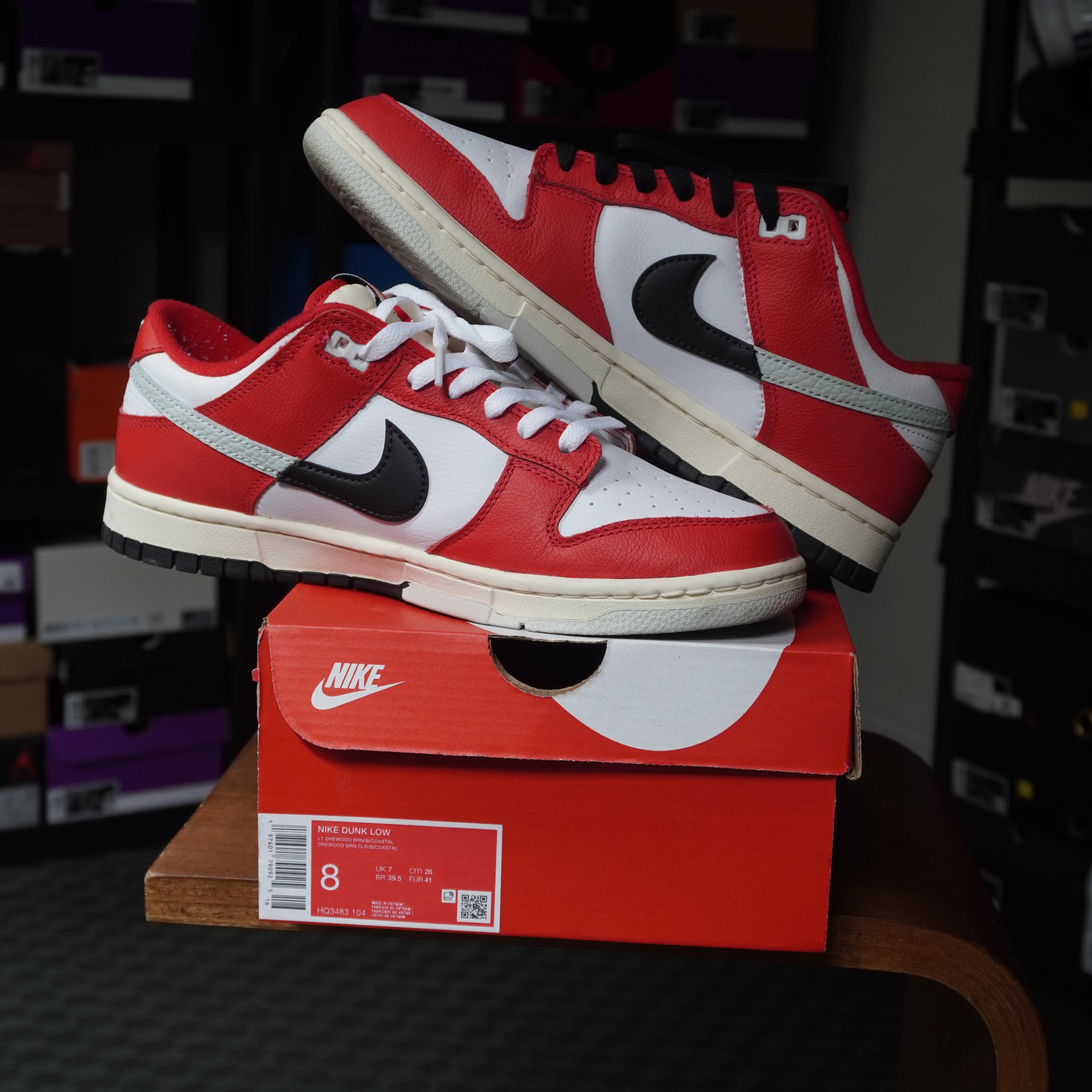 Nike Dunk Low Chicago Split