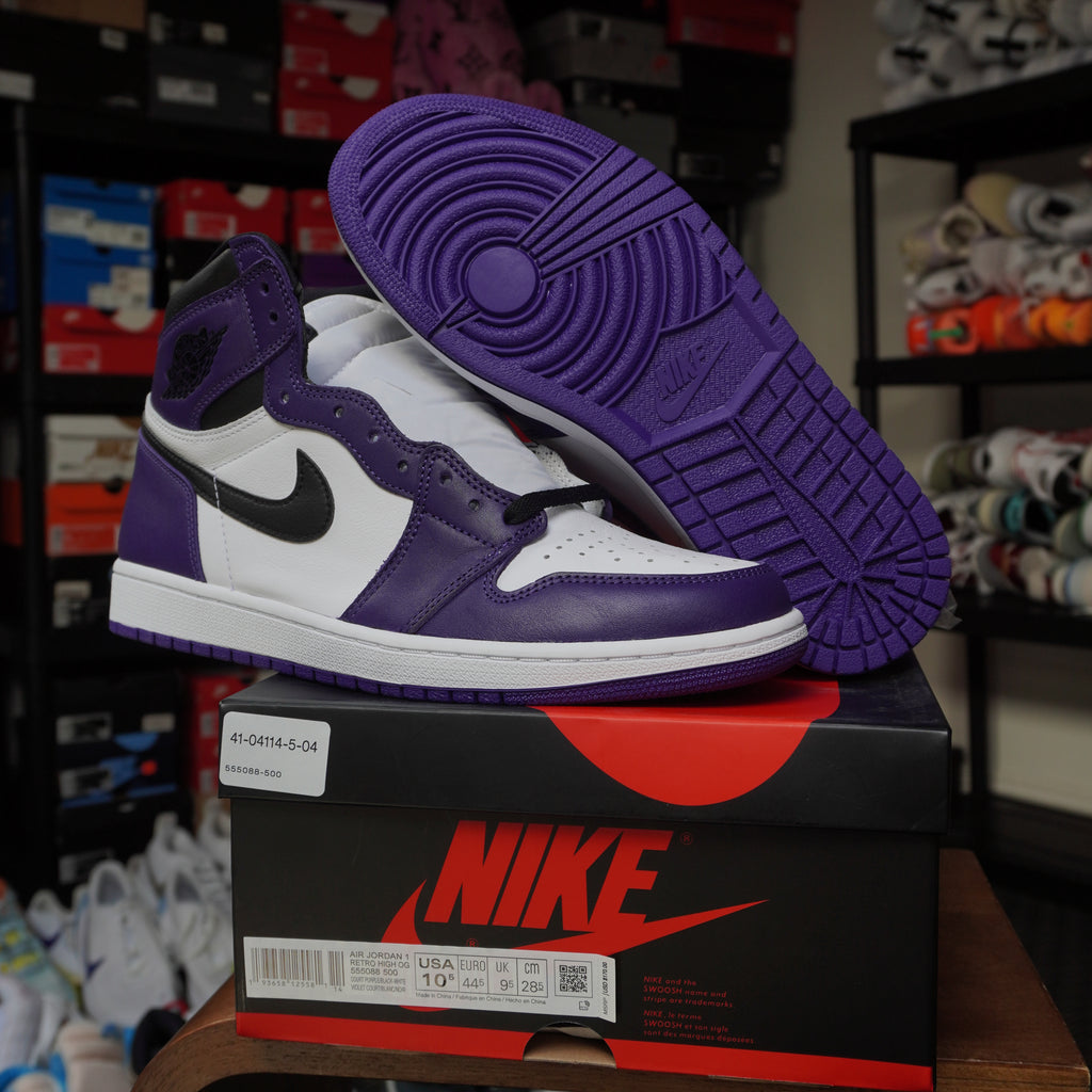 Air Jordan 1 Retro High Court Purple White