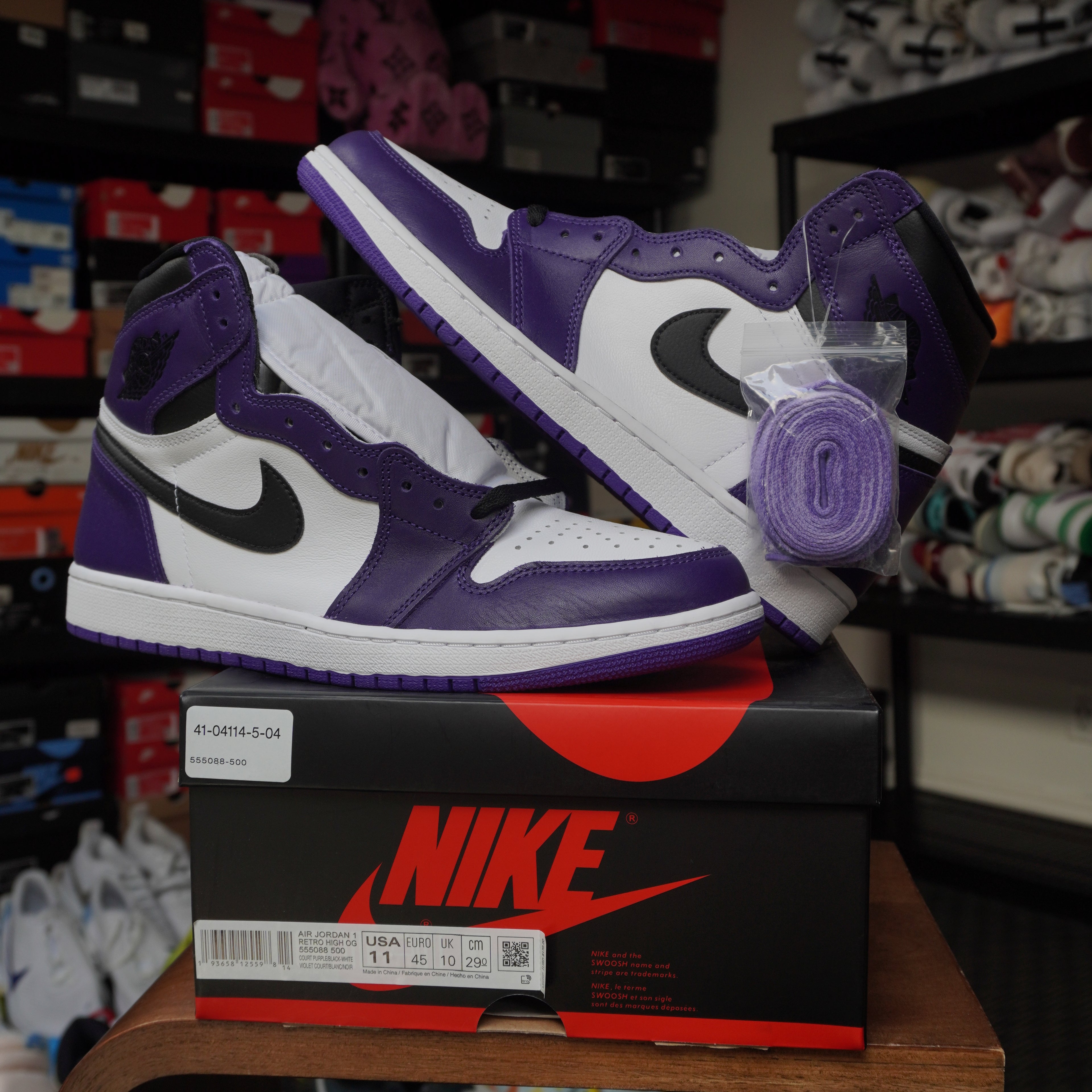 Air Jordan 1 Retro High Court Purple 2.0
