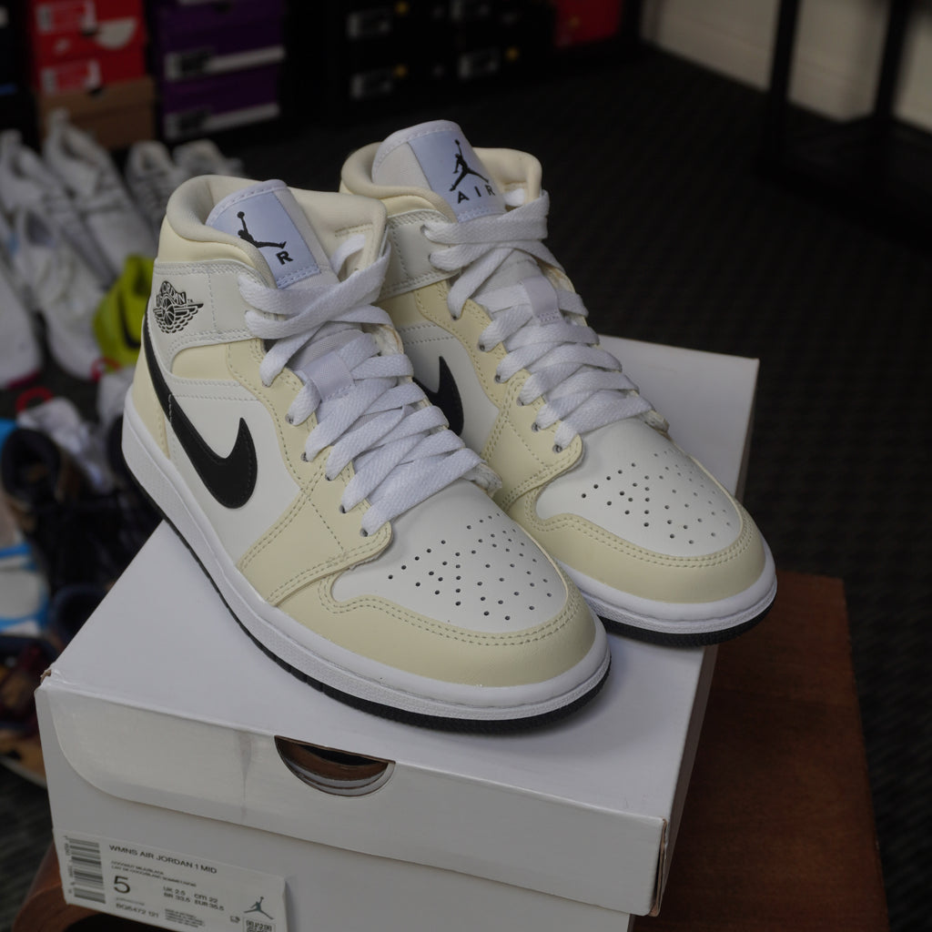 Jordan 1 Mid Coconut Milk (Women's)