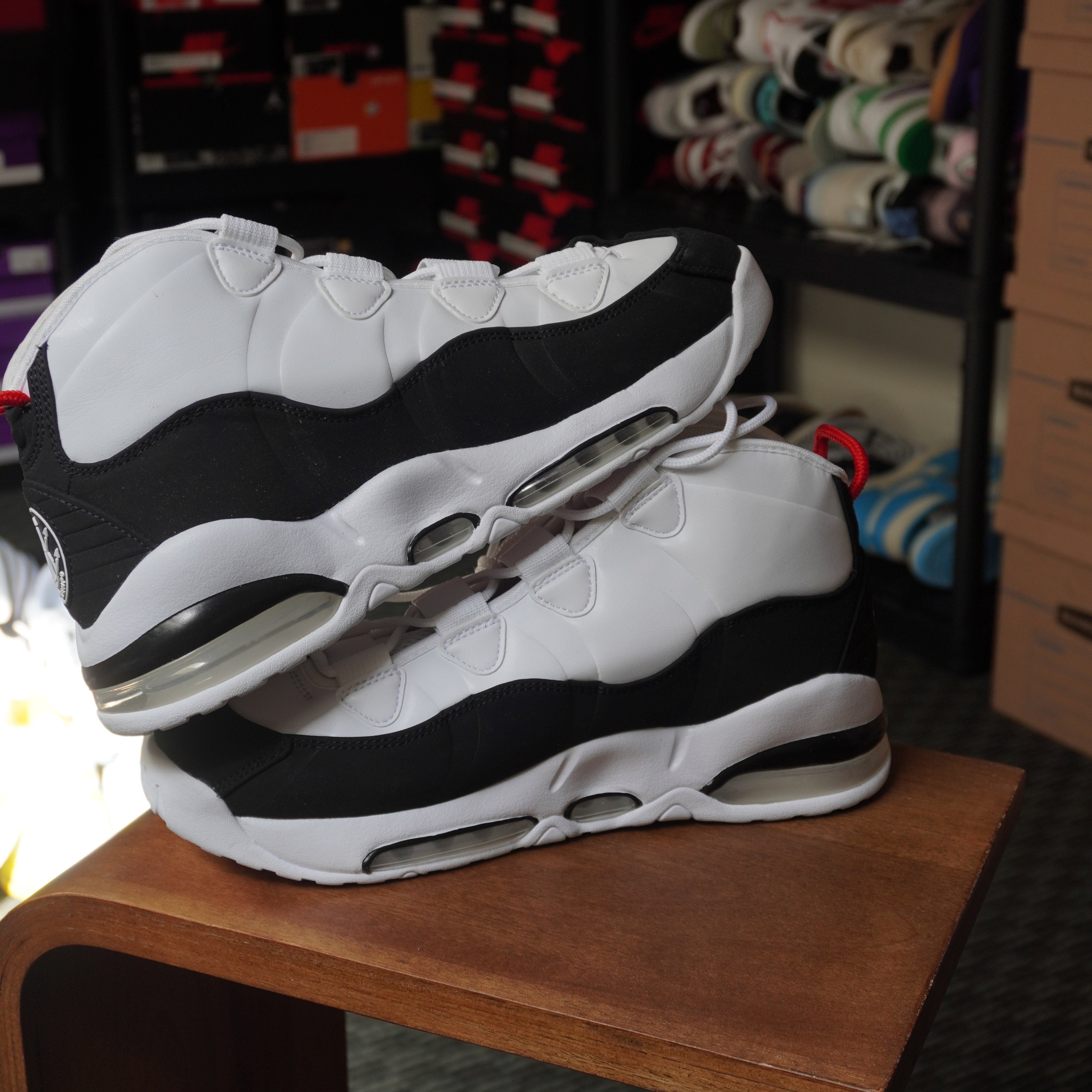 Nike Air Max Uptempo 95 White Red Black