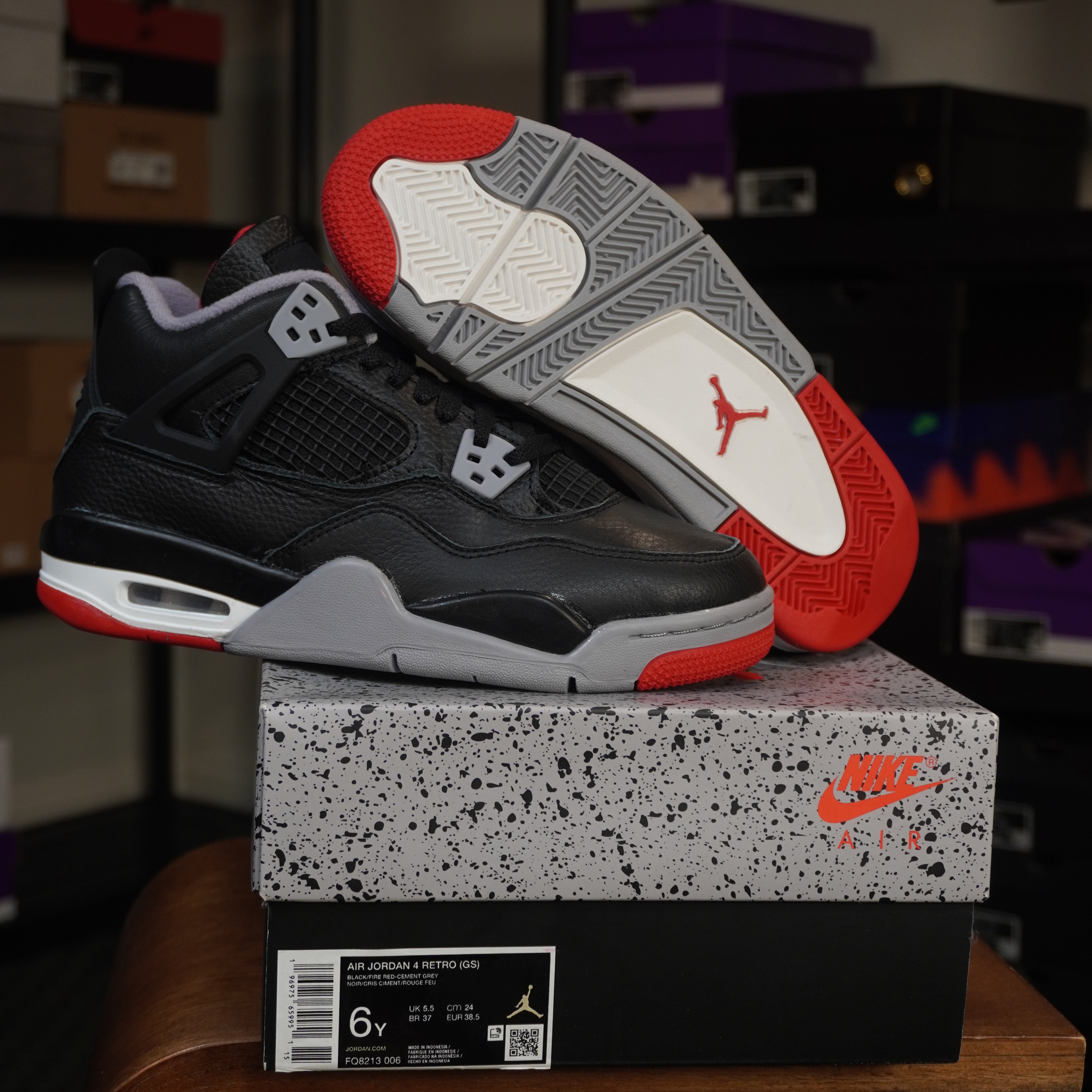 Jordan 4 Retro Bred Reimagined (GS)