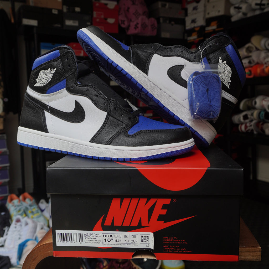 Jordan 1 Retro High Royal Toe Blue