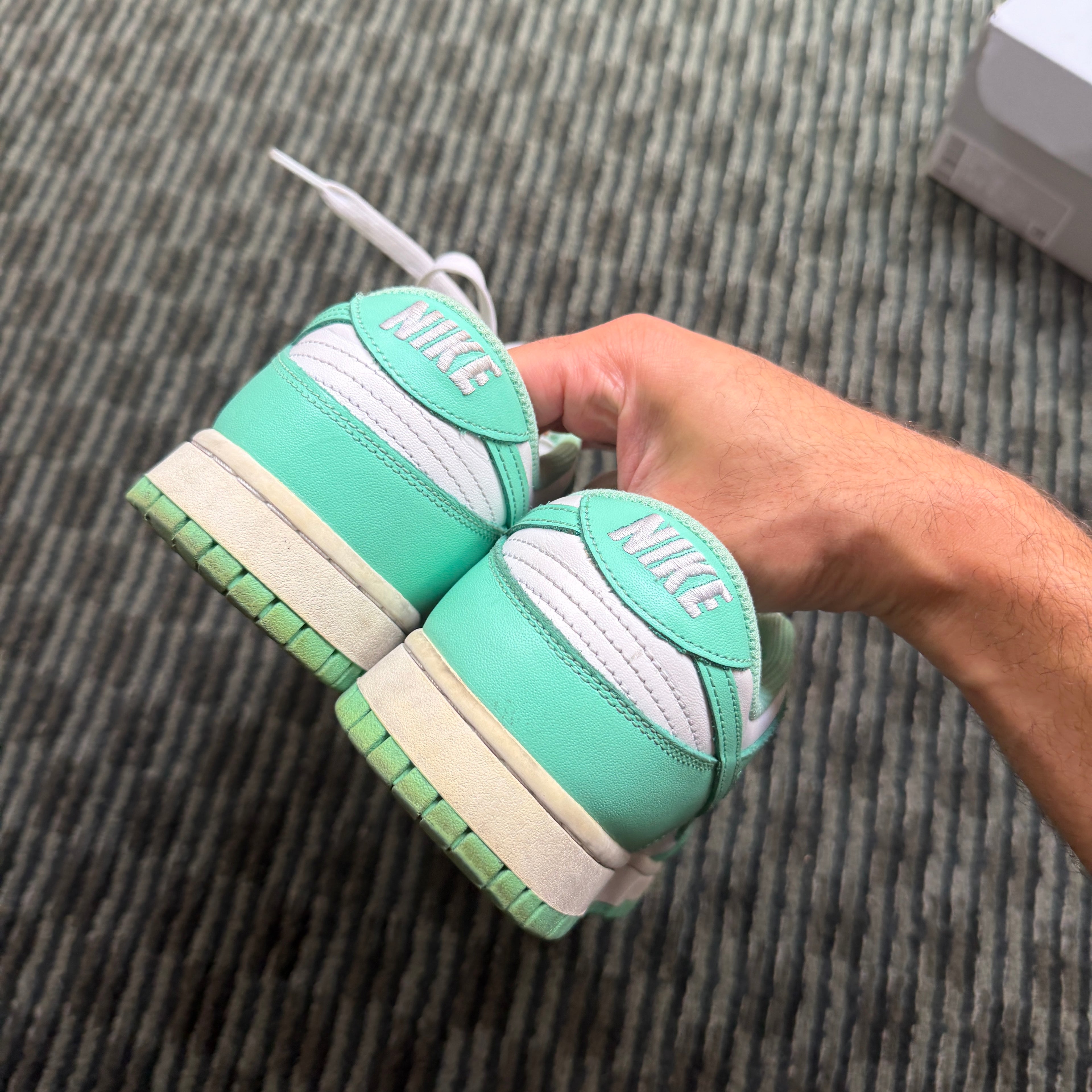 Nike Dunk Low Green Glow (Women's)