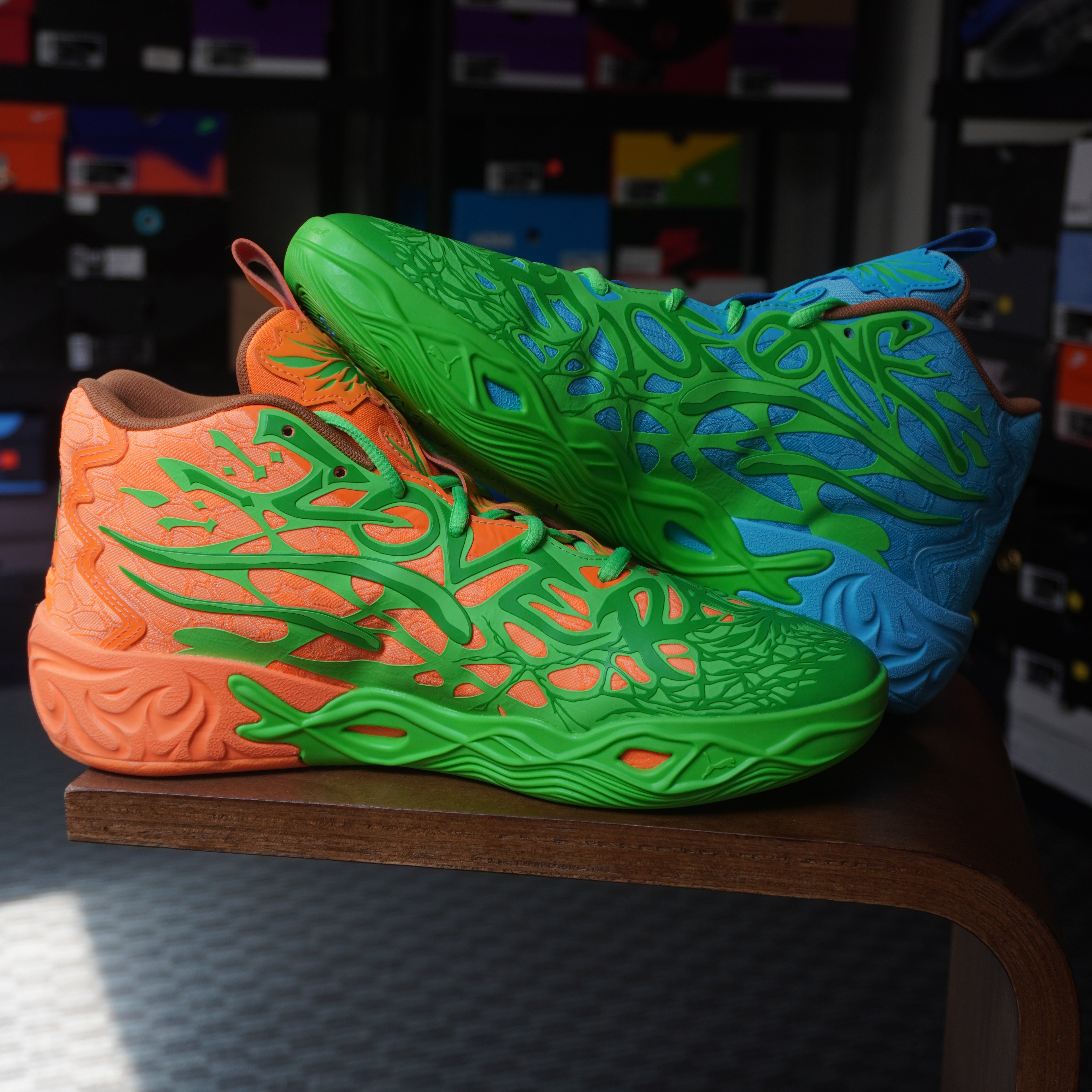 Puma LaMelo Ball MB.04 Teenage Mutant Ninja Turtles Leonardo & Michelangelo
