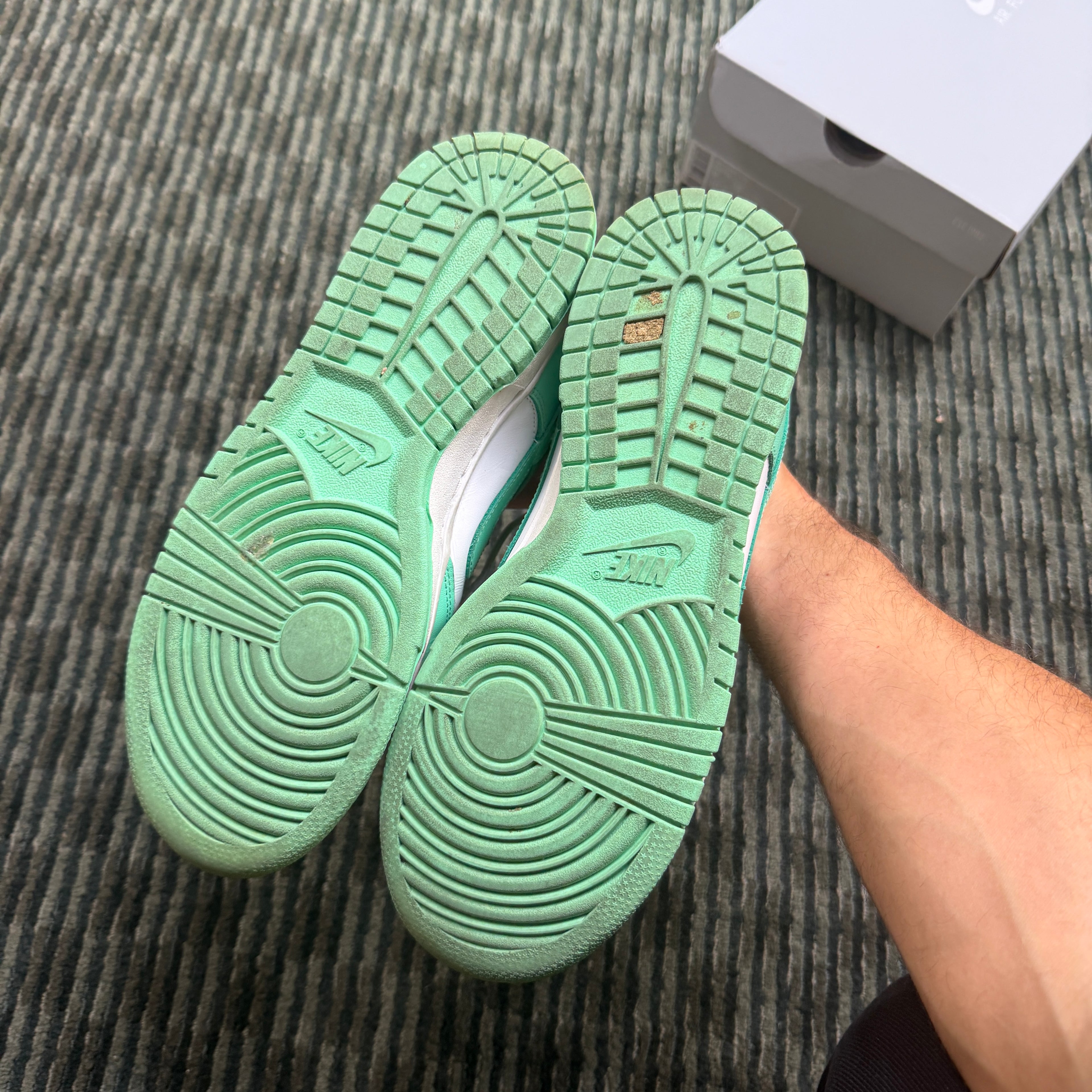 Nike Dunk Low Green Glow (Women's)