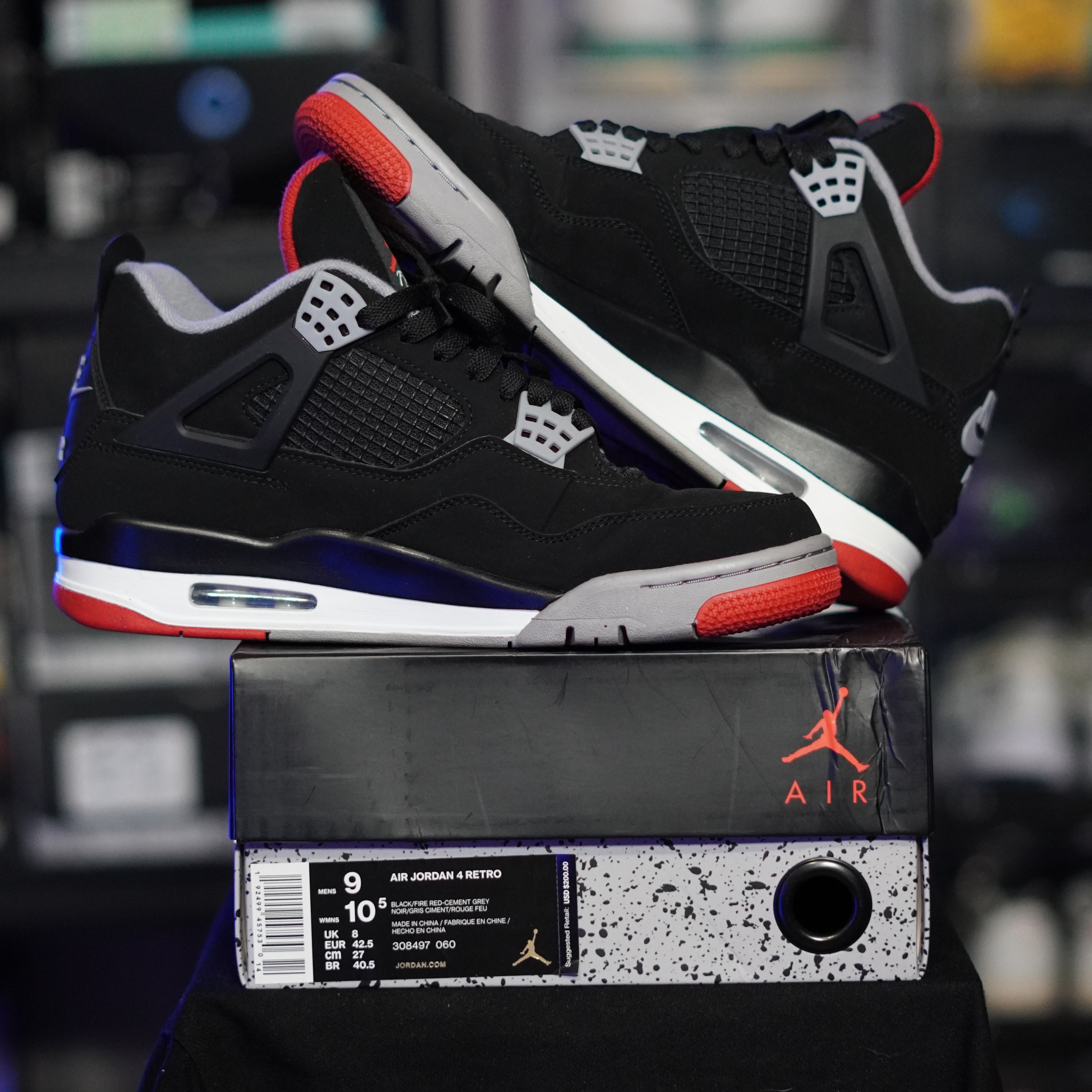 Jordan 4 Retro Bred (2019)
