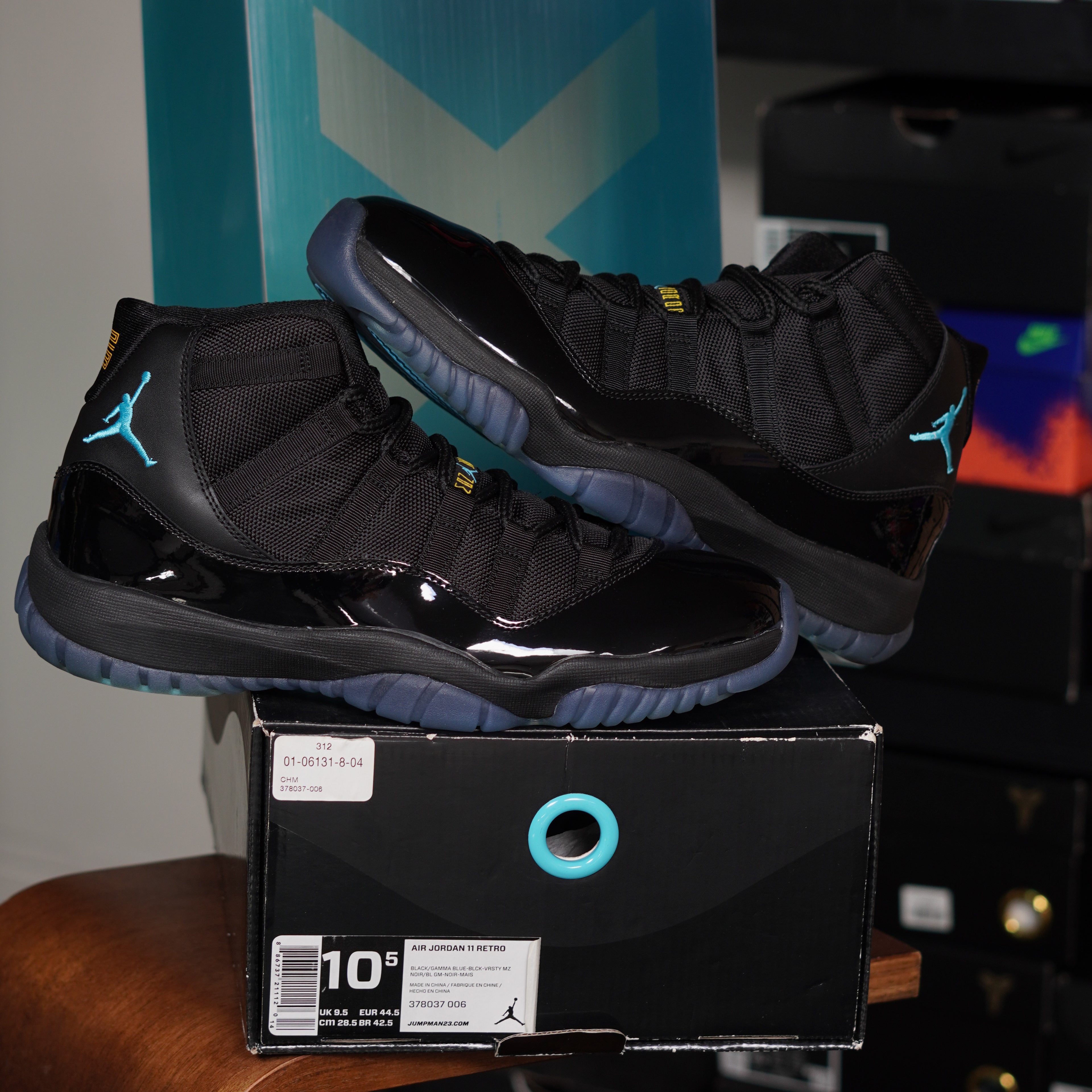 Jordan 11 Retro Gamma Blue (2013)