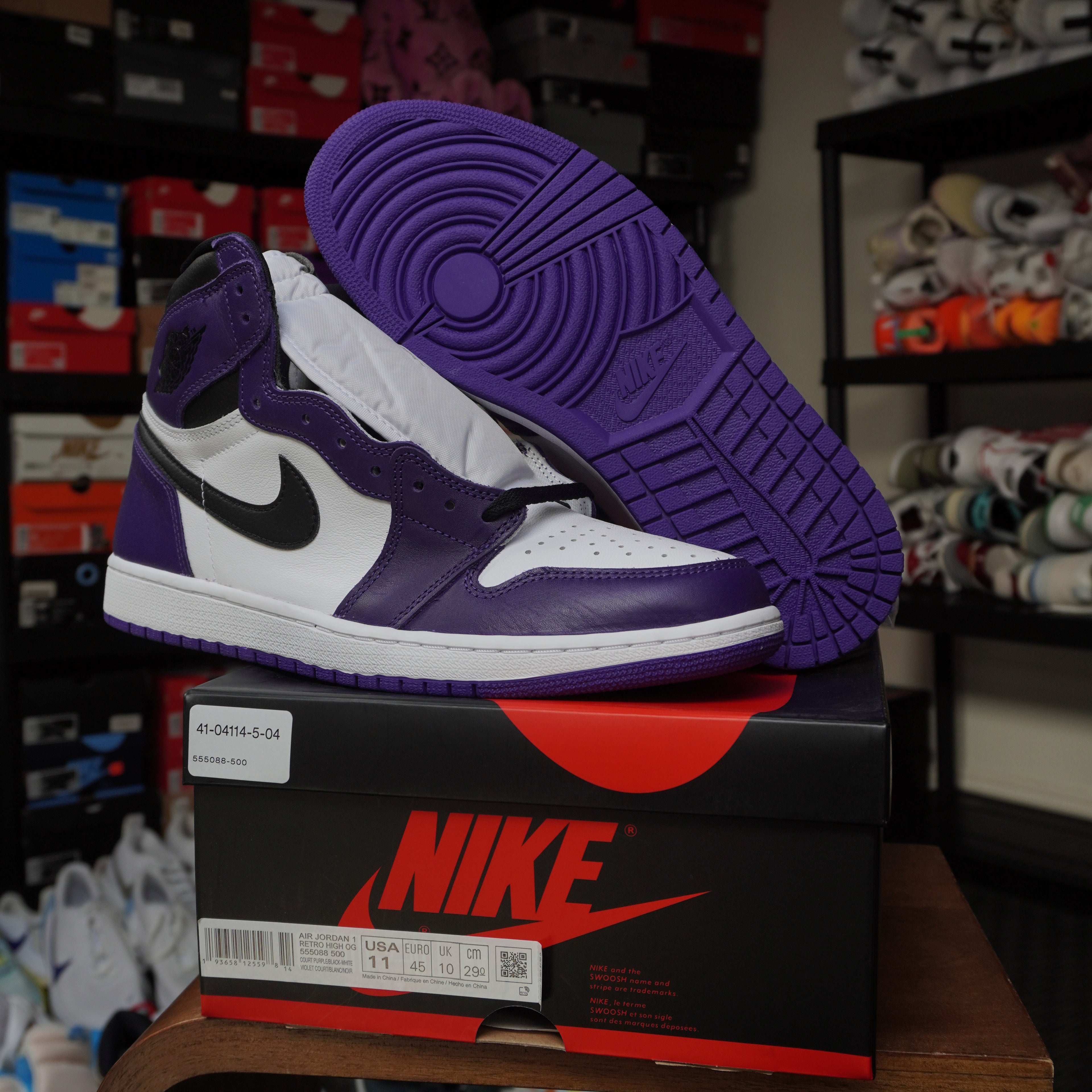 Air Jordan 1 Retro High Court Purple 2.0