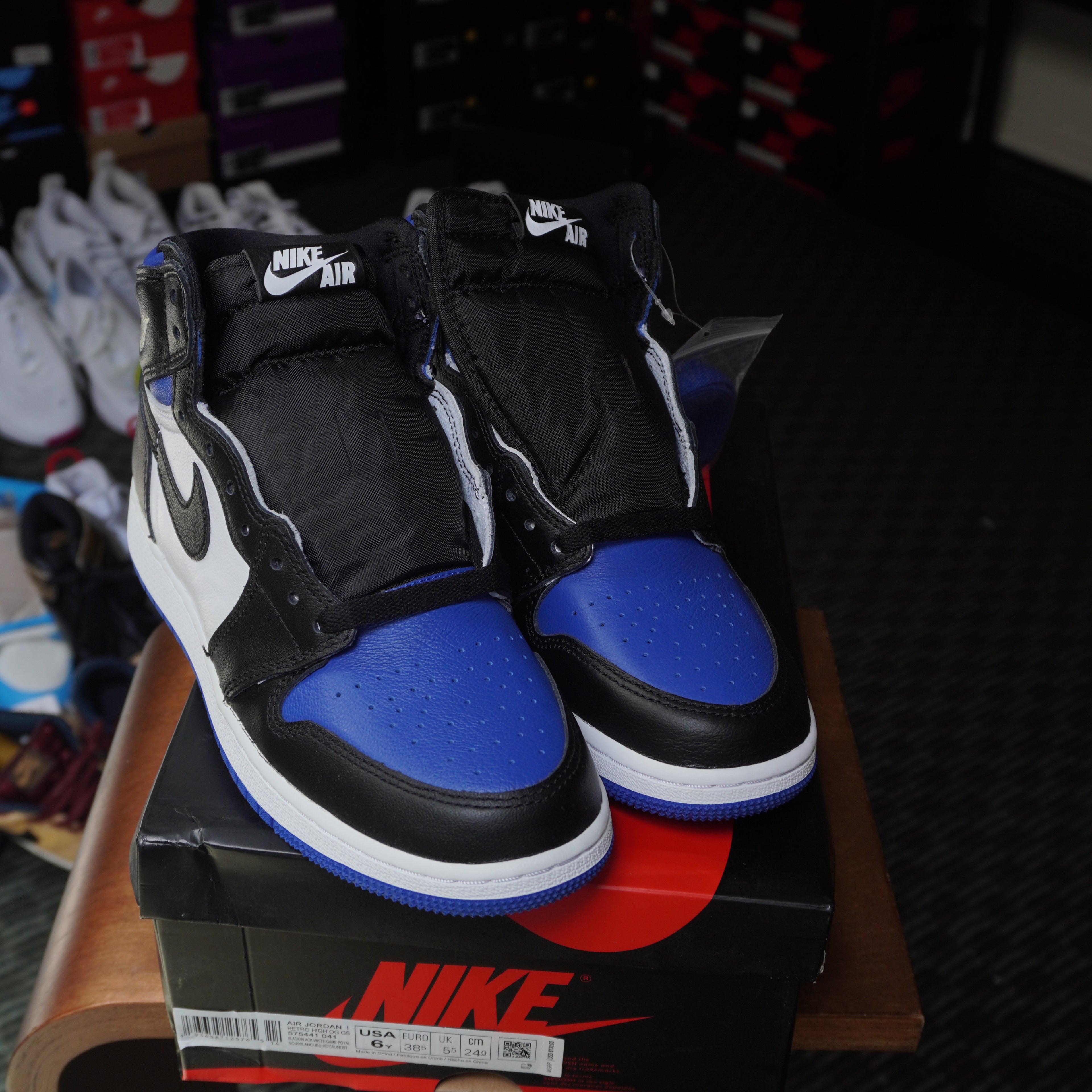 Jordan 1 Retro High Royal Toe (GS)