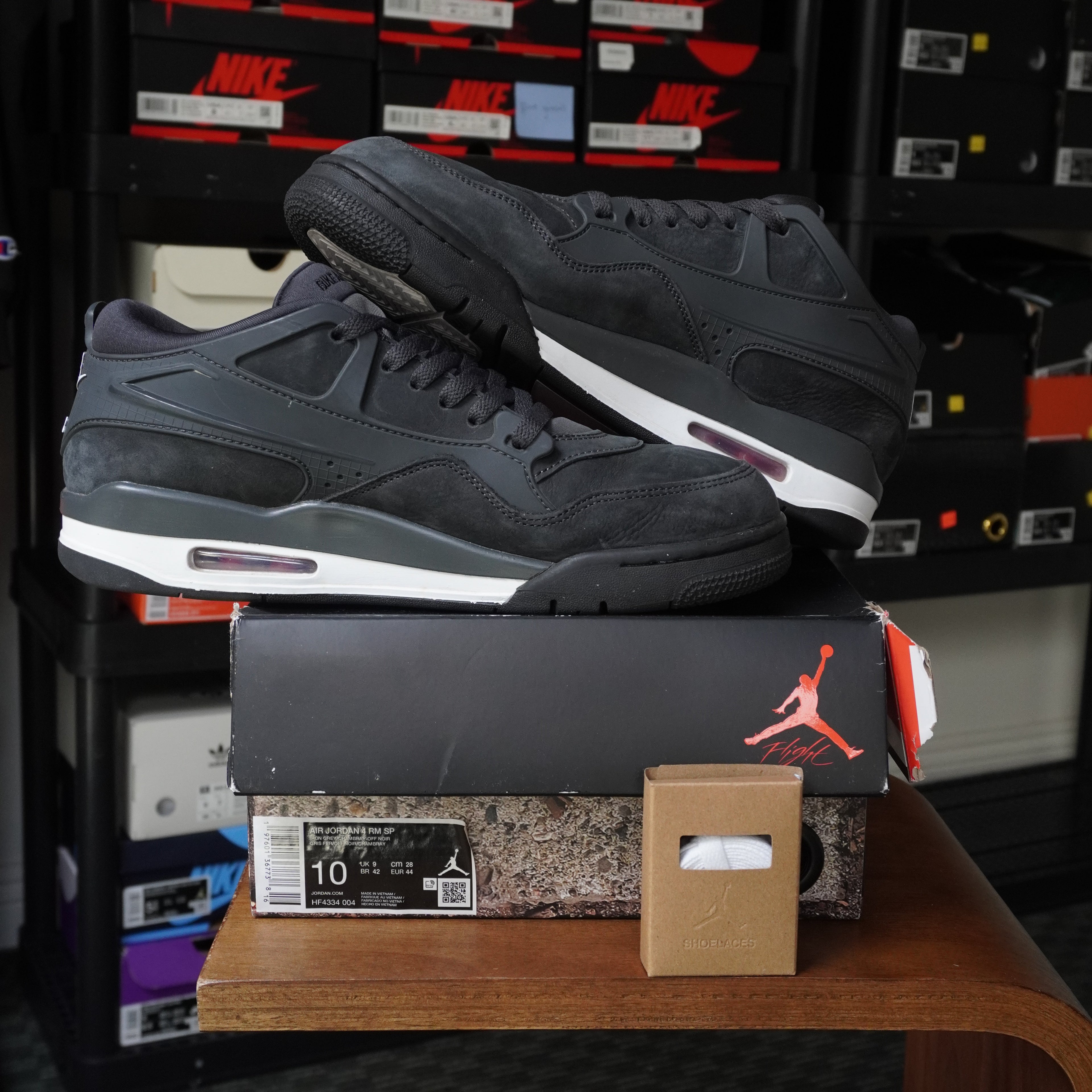 Jordan 4 RM SP Nigel Sylvester Driveway Grey